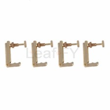 4PCS Gold Stable-style Violin String Adjusters Fine Tuners for 3/4-4/4 Violin