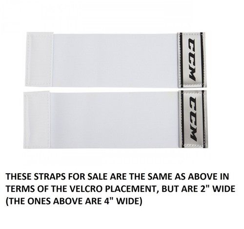 CCM Goalie Pads Elastic Replacement Straps! Pad Calf Strap Hardware Kit AP7009 - Picture 5 of 5