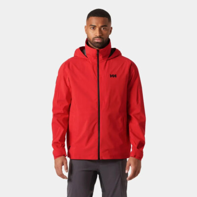 Helly Hansen HP Racing Hooded Jacket 2.0 - Men's - Large / Alert Red