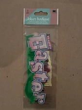 Rare Jolee’s Happy Easter Scrapbook Stickers 