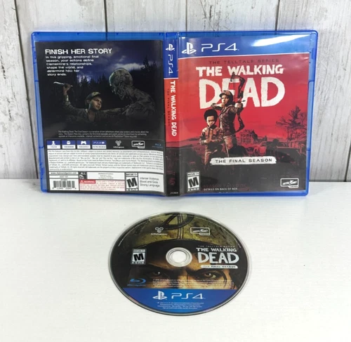 PS4 The Walking Dead The Telltale Series The Final Season 2019 Season Pass Disc