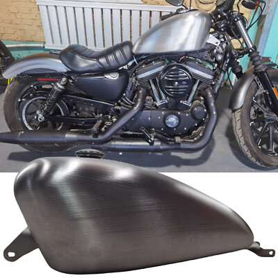 Unpainted Silver Petrol Gas Fuel Tank Oil Tank For Harley