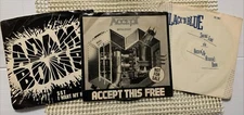 Lot(3) 7” Promos ACCEPT Midnight Lover ADAM BOMB SST BLACK ‘N BLUE Swing Time