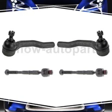 Mevotech Original Grade Front Inner Outer 4Of Steering Tie Rod End For Ford Edge