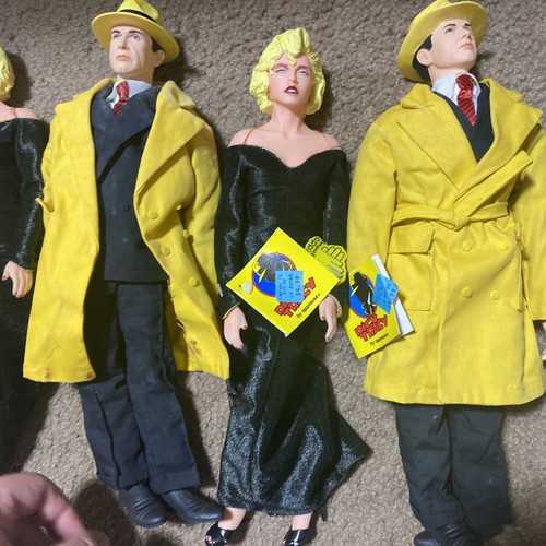 1990 Dick Tracy Action Figure Lot Of 9 Playmates Toys Pre-owned - Picture 4 of 7