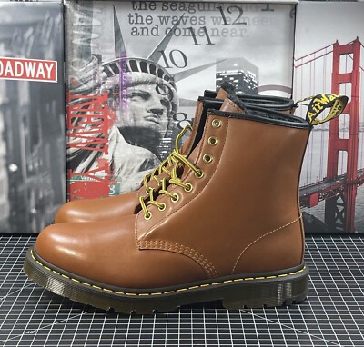 Dr Marten\'s Men\'s 1460 Blizzard Wintergrip Lace Up Tan Boots 26860220 Multi Size Dr. Martens Blizzard WP 1460 Wintergrip 26860220 EU 43 Men main image 4