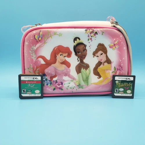 Nintendo DS Games and Case Lot. Disney’s TinkerBell, Kit Mystery Challenge