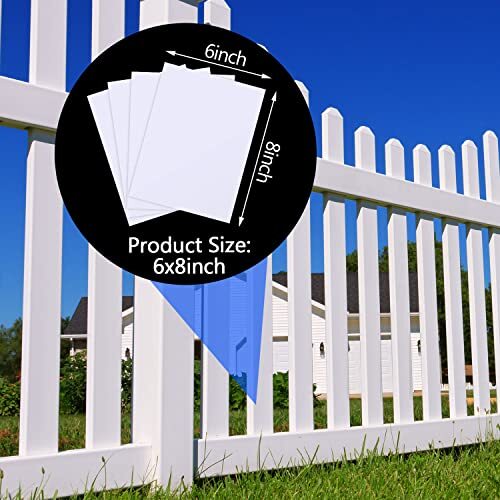 20 Pcs Vinyl Siding Repair Kit Self Adhesive Vinyl Tape for Cracks Holes - Picture 3 of 6