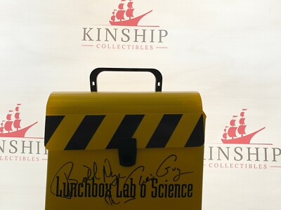 Bill Nye signed Lunchbox JSA COA Inscribed The Science Guy Rare