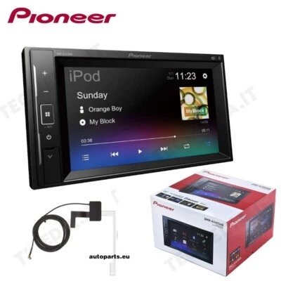 Autoradio Pioneer DMH-A240DAB 2 DIN Bluetooth DAB 6,2" USB 4 Canaux Noir - Photo 1/4