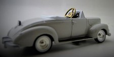 Pedal Car "Too Small For Child To Ride On" Miniature Metal Body Collector Model