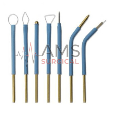 Electro Surgery Handpiece Reusable Electrodes Set of 7 Pcs