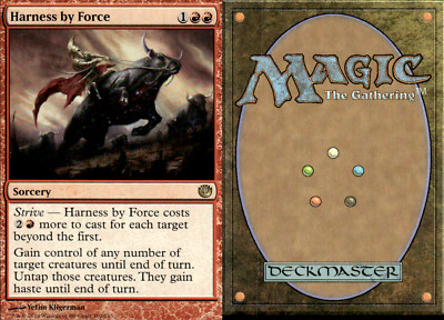 Buckle-Down Magic: The Gathering BiFold Wallet - Vegan Leather, Hammer Of Bogardan Design, 4x3.5 Inches
