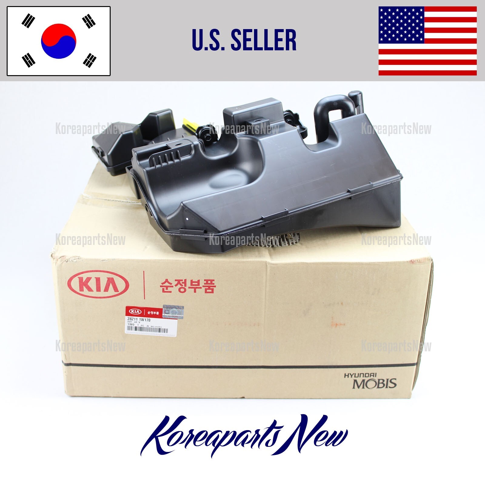 Air Cleaner Intake Duct Resonator 282111W170 ⭐GENUINE⭐ Kia Rio 2016