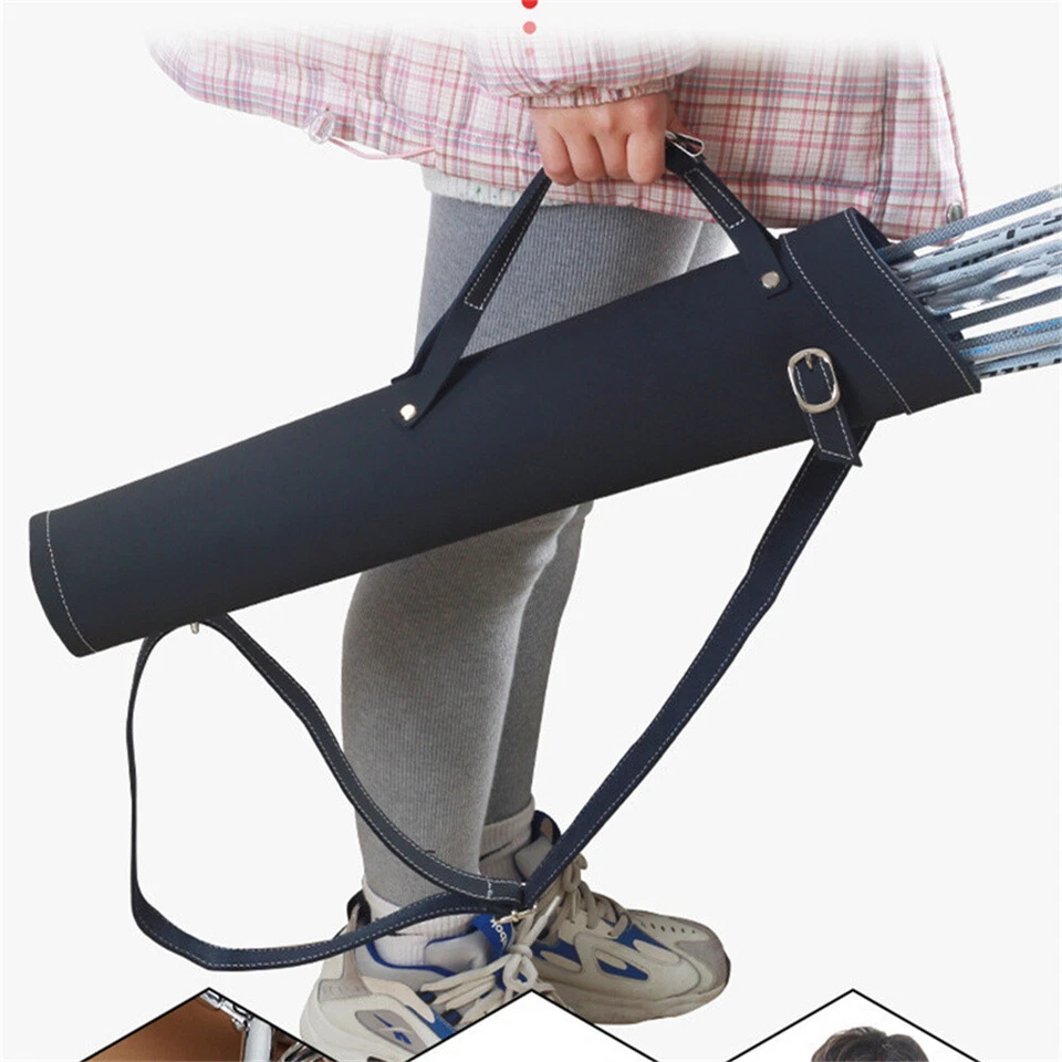 Bow And Arrow Bag Quiver Hip Back Leather Load 25 Arrows Shooting Arrow Holder - image 4 of 4