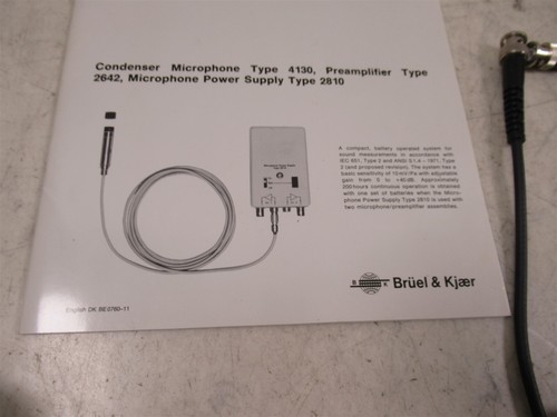 Bruel & Kjaer Mikrofon Netzteil Typ 2810 - Bild 12 von 18