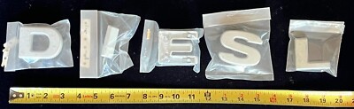 VINTAGE NEW OLD STOCK AM GENERAL D I E S E L SIGN OEM DIESEL BUS PARTS PLASTIC