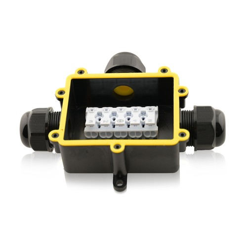Boîte de dérivation étanche 4 pôles 24A 450V AC IP68 câble de masse - Bild 6 von 10
