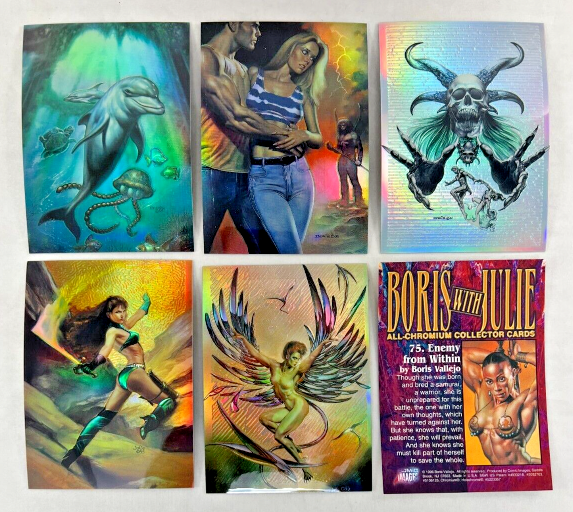 BORIS VALLEJO WITH JULIE BELL Comic Images 1996 Complete