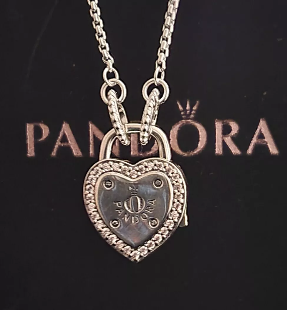 Pandora lock your promise necklace discount