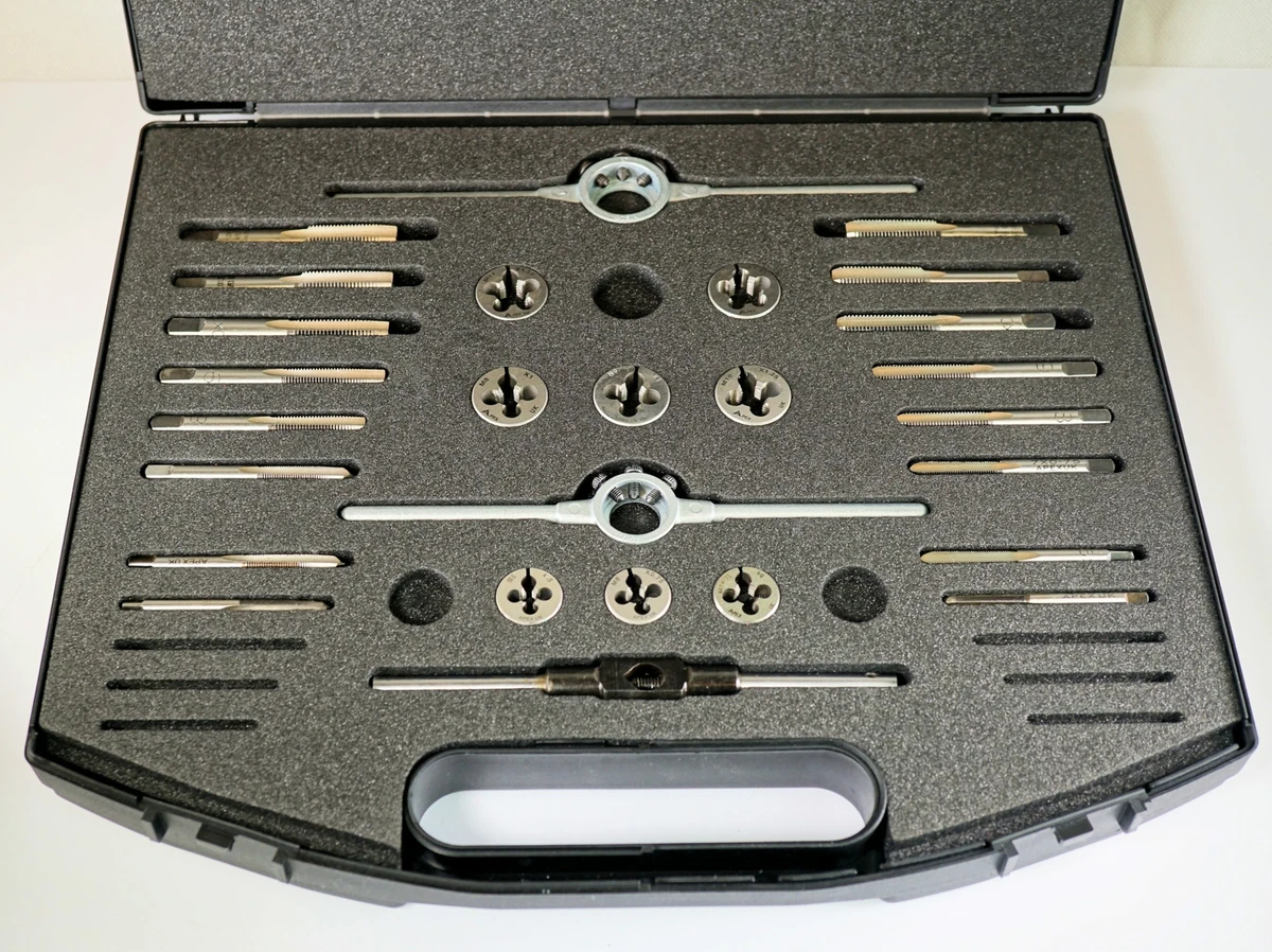 Apex British Made Metric Fine Pitch Tap Die Set From Chronos eBay