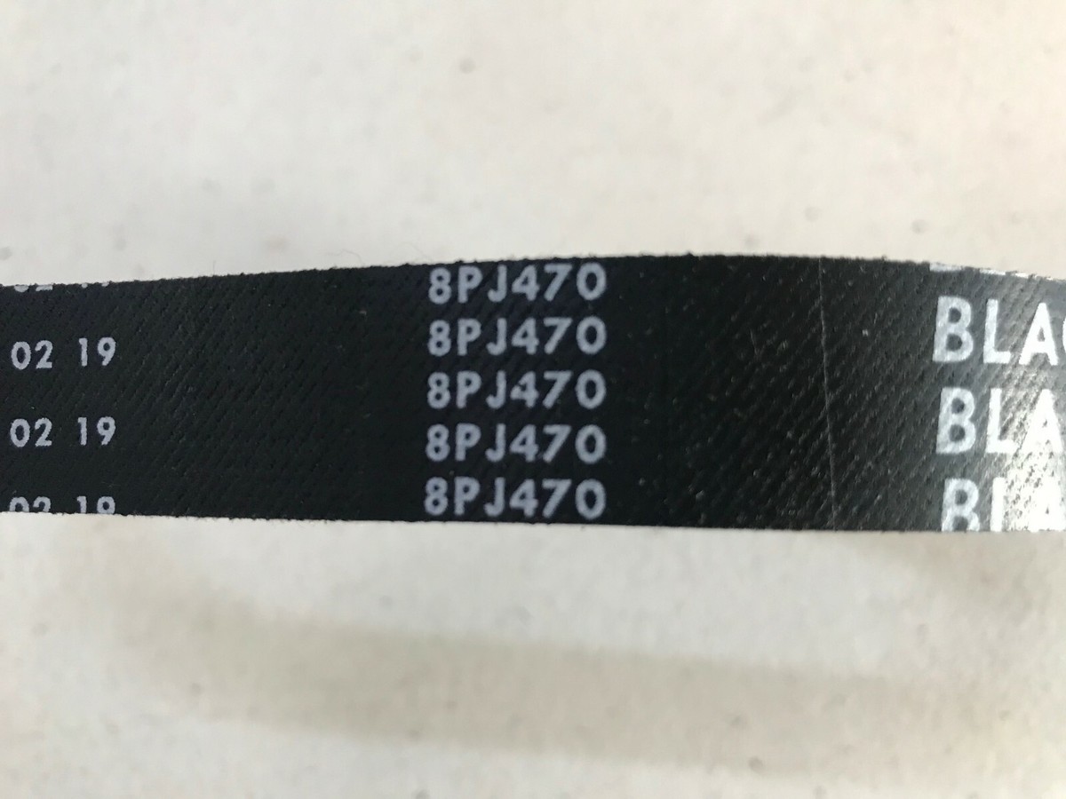 8PJ470 185J Treadmill Motor Drive Fan Pulley Belt 8 Rib Poly Belt
