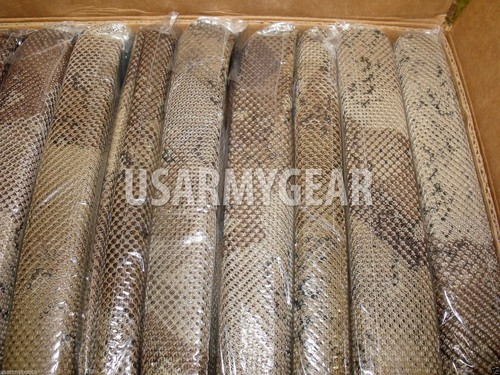 US USMC Army Desert Coyote Camo Netting 5 x 8 Ghillie Mesh Veil Cover Deer Blind - Picture 9 of 11
