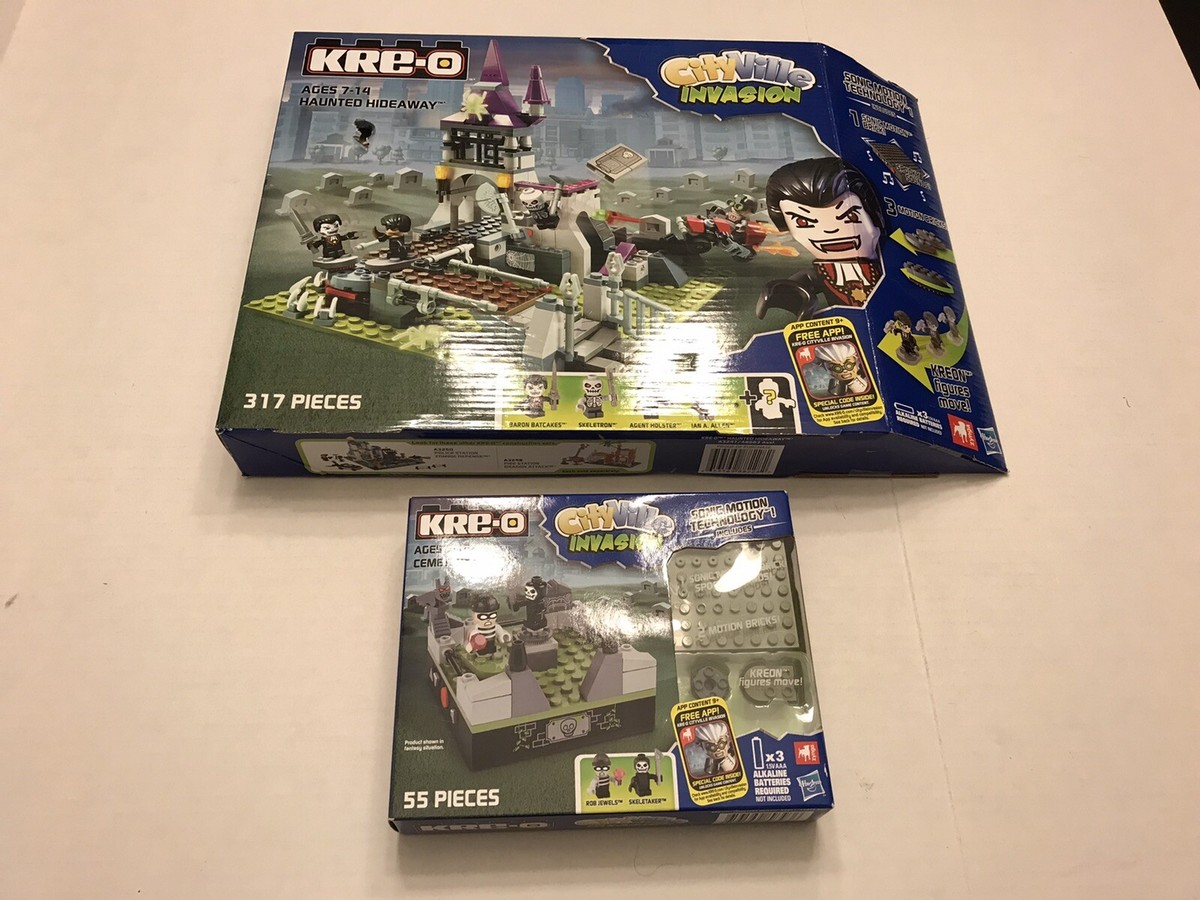 Kre-O Cityville Invasion Haunted Hidewawy Set A3241/A6663 with