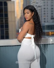 8x10 CHINESE KITTY GLOSSY PHOTO hot cute sexy thick bikini thong g string model