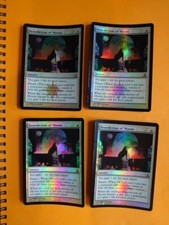 Benediction of Moons  playset Magic the Gathering 4 Card. foil version guildpact