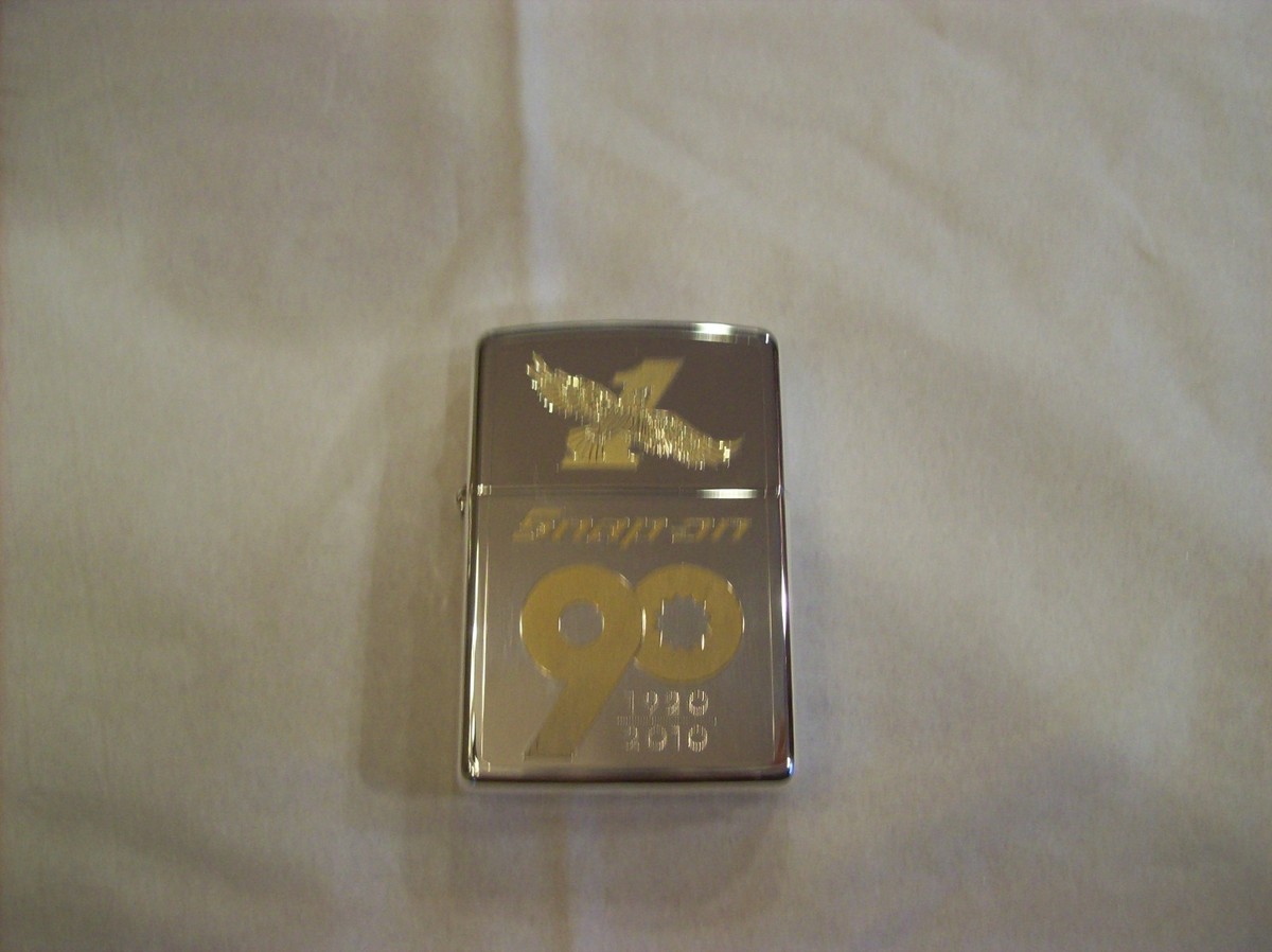 スナップオン snap-on ZIPPO Snap-On™ Tools ZIPPO™ 100th Anniversary Logo History