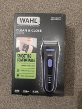Wahl Cordless Clean & Close Wet/Dry Electric Shaver Waterproof/Rechargeable New