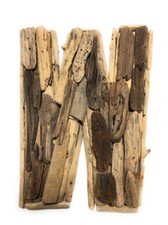 W Driftwood Letter 10" Home Decor - Rustic Accents lis31001w