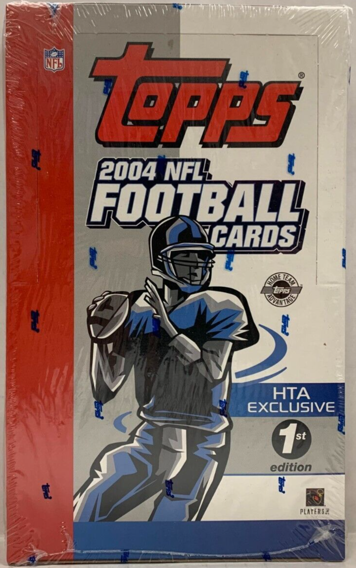2004 TOPPS FIRST EDITION NFL FOOTBALL HTA BOX 20 PACKS BEN