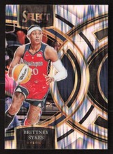 2024 WNBA Panini Select #106 Brittney Sykes Flash Prizm