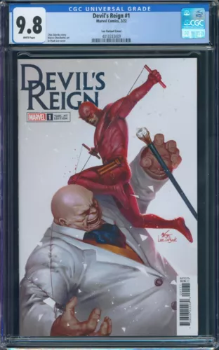 Devil's Reign #1 Lee 1:25 Variant Cover - CGC 9.8 - NM/M!