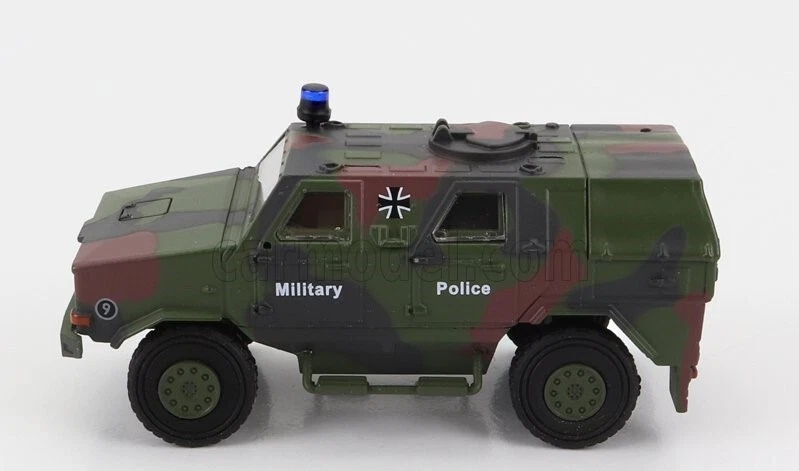 Modellino Blindato Dingo I Polizia Militare Scala 1/87 Schuco - Immagine 3 di 4
