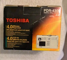 Toshiba 4300 Digital Still Camera, Silver, New Open Box