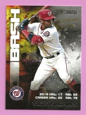 2020 Topps Stadium Club Burn and Bash Victor Robles BAB-10