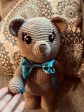 Soft amigurumi crochet doll for kids. It  s cuddling and hypoallergenic 