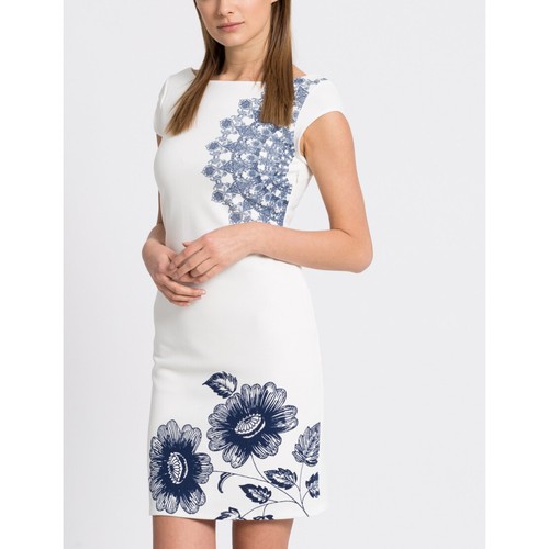Desigual Canotta Melisa Bianco senza Maniche Matita Vestito Taglia L XL XXL  / | eBay