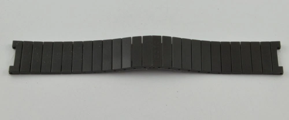 Gucci Steel Bracelet 22mm New Unworn Top Condition Blacksteel