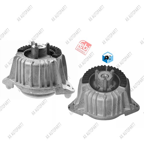 2PCS FEBI Engine Mount L&R For Mercedes Benz W212 2010-2016 E180 E200 E260 - Picture 3 of 4
