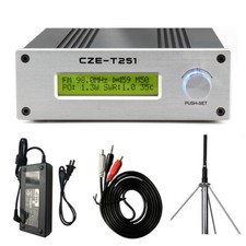 New 25W FM Broadcast Transmitter Wireless Ham Radio Station 87-108MHz CZE-T251