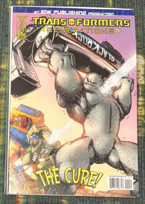 Transformers Generations #11 IDW Comics 2007 Cover A Sent In A Cardboard Mailer