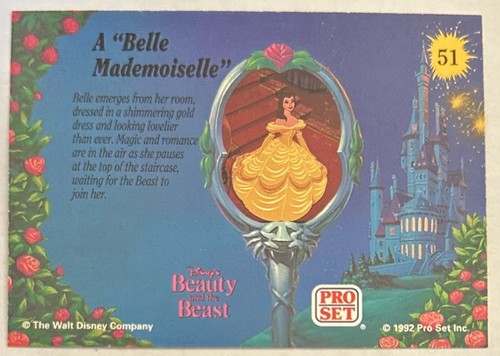 1992 Pro Set Disney Beauty and the Beast Cards - Inserts - You Pick - Picture 105 of 211
