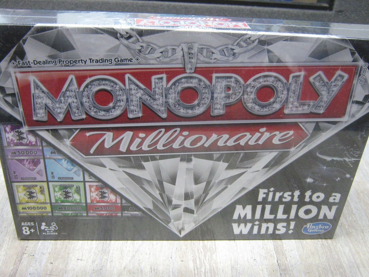 Monopoly Millionaire Board Game, 98838, NEW SEALED FREE SHIPPING