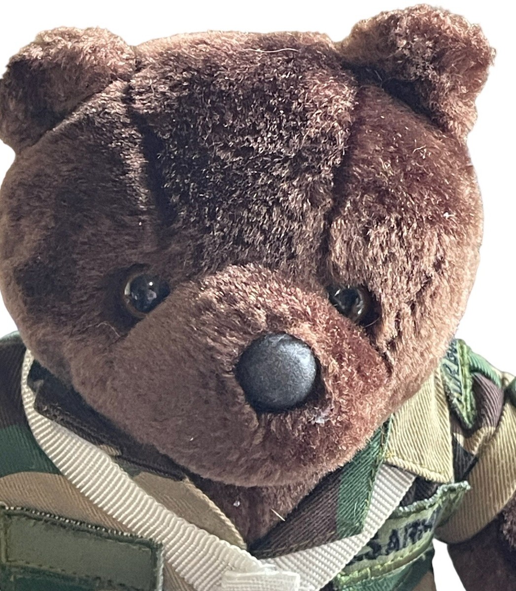 Vintage Forces Of America Special Forces US Army Teddy Bear Plush