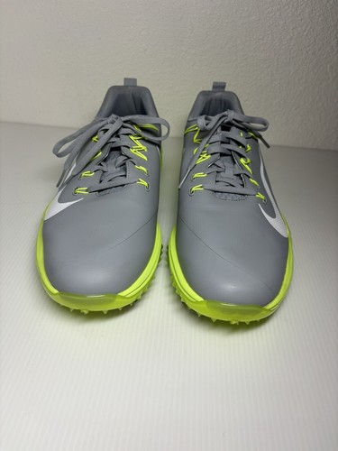 Nike Lunar Command 2 Golf Shoes Wolf Grey/Volt 849968-003 Mens Sz 11 - SUPERB - Picture 2 of 9