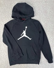 NIKE Men's AIR JORDAN Jumpman Classic Fleece Hoodie BLACK DA6801-010 Medium